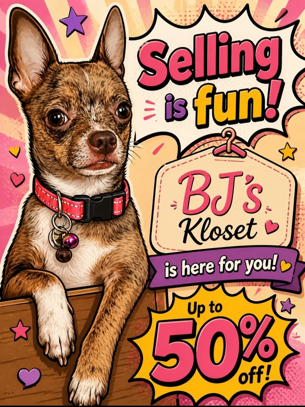 Selling is Fun with BJ's Kloset